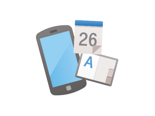 Online-Kalender und mobiles Adressbuch